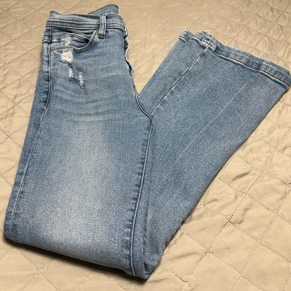 Kensie Light Blue Boot Cut Jeans - Picture 7 of 7